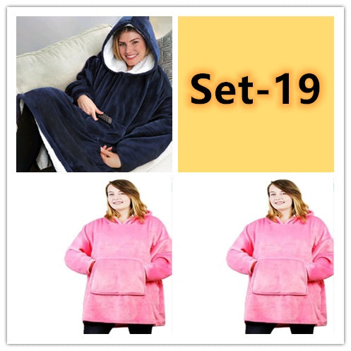 Lazy Pullover TV Blanket Outdoor Cold Clothing