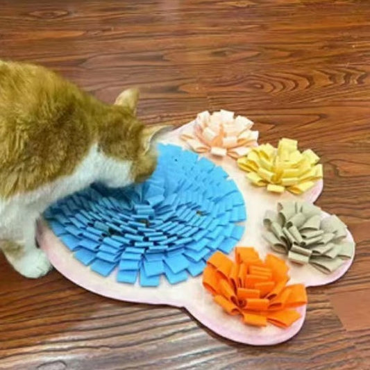 Pet Slow Food Sniffing Pad Toy Blanket