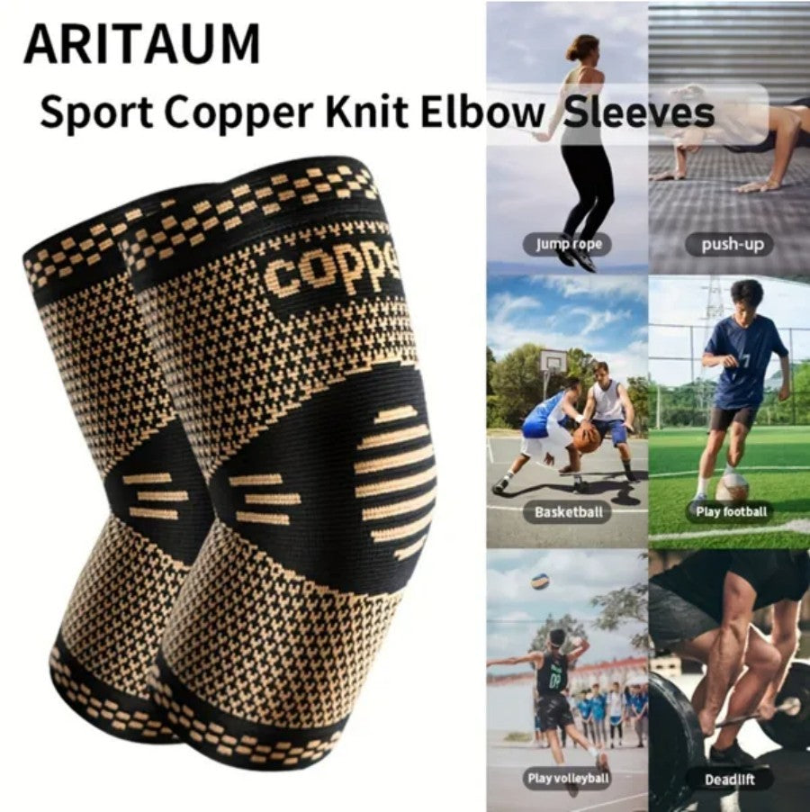 Fitness Travel Supplies Elbow Compression Sleeves For Support