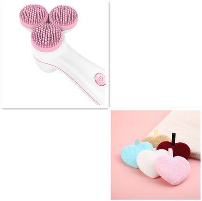 3D Smart Massage Cleanser Electric Silicone Facial Cleanser