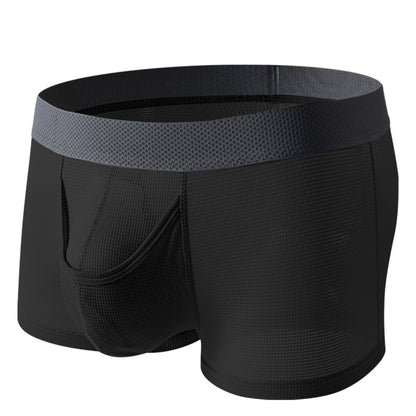 Men's Ice Silk Boxer Mesh Underwear