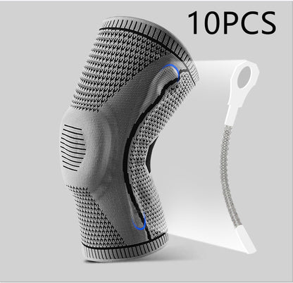 Knee Pads For Sport Knee Silicone Spring Patella Protector