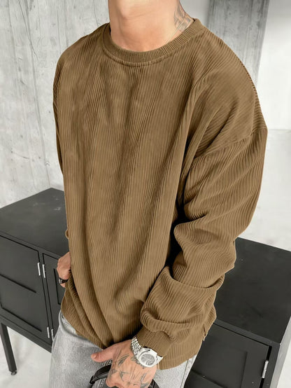 Casual Trends Round Neck Long Sleeve Sweater