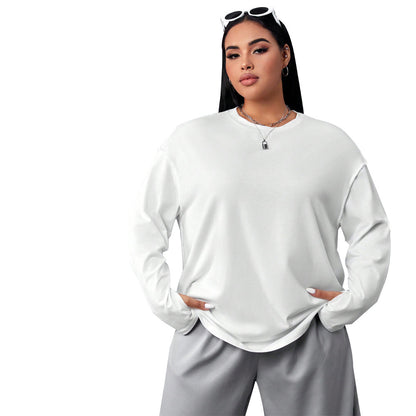 Women's round winter sweater, round autumn sweater