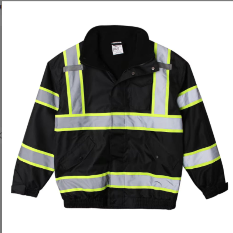 High Visibility Safety Work Clothes High Visible Waterproof Rain Gear Coat