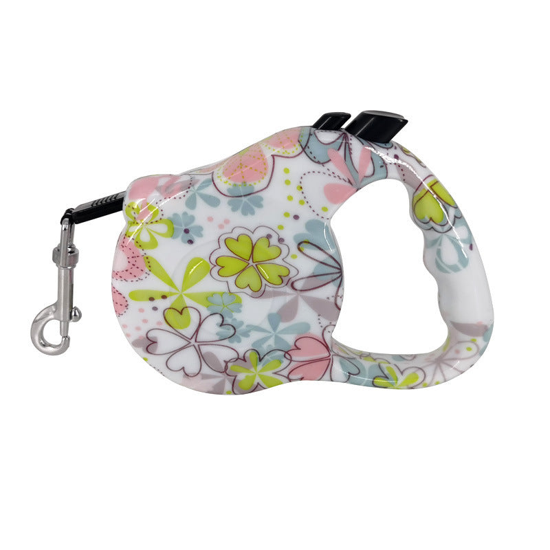 Multi-color Printing Pet Automatic Telescopic Tractor