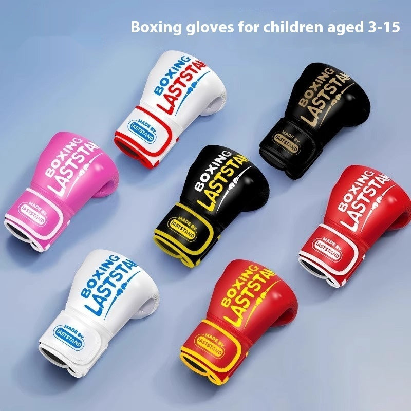 Kids' Sanda Fighting Boxing Training Gloves - Thick and Breathable