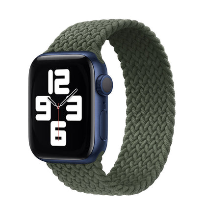 Braided Solo Loop Strap For Watch Band 42mm 38mm Bracelet Belt Strap for Watch 6 5 4 SE 44mm 40mm Fabric Bands