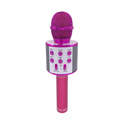 Bluetooth Wireless Microphone Mini Home Ktv For Music Playing Singing Speaker Player