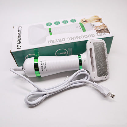 2 in 1 Drying Brush Pet Hair Dryer Comb