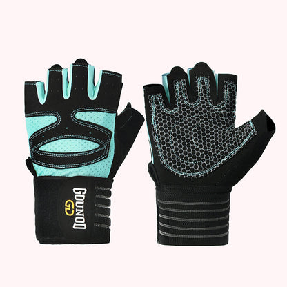 Lengthened Exercise Breathable And Wearable Fitness Gloves