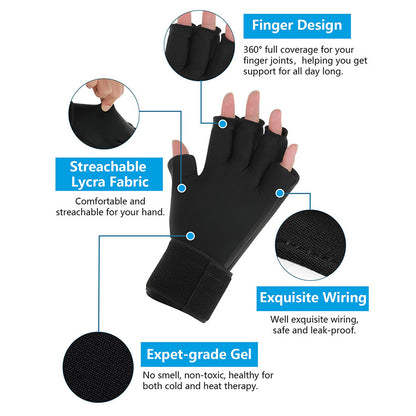 Cold And Hot Compress Solid Gel Protective Gear Gloves Wrist Guard