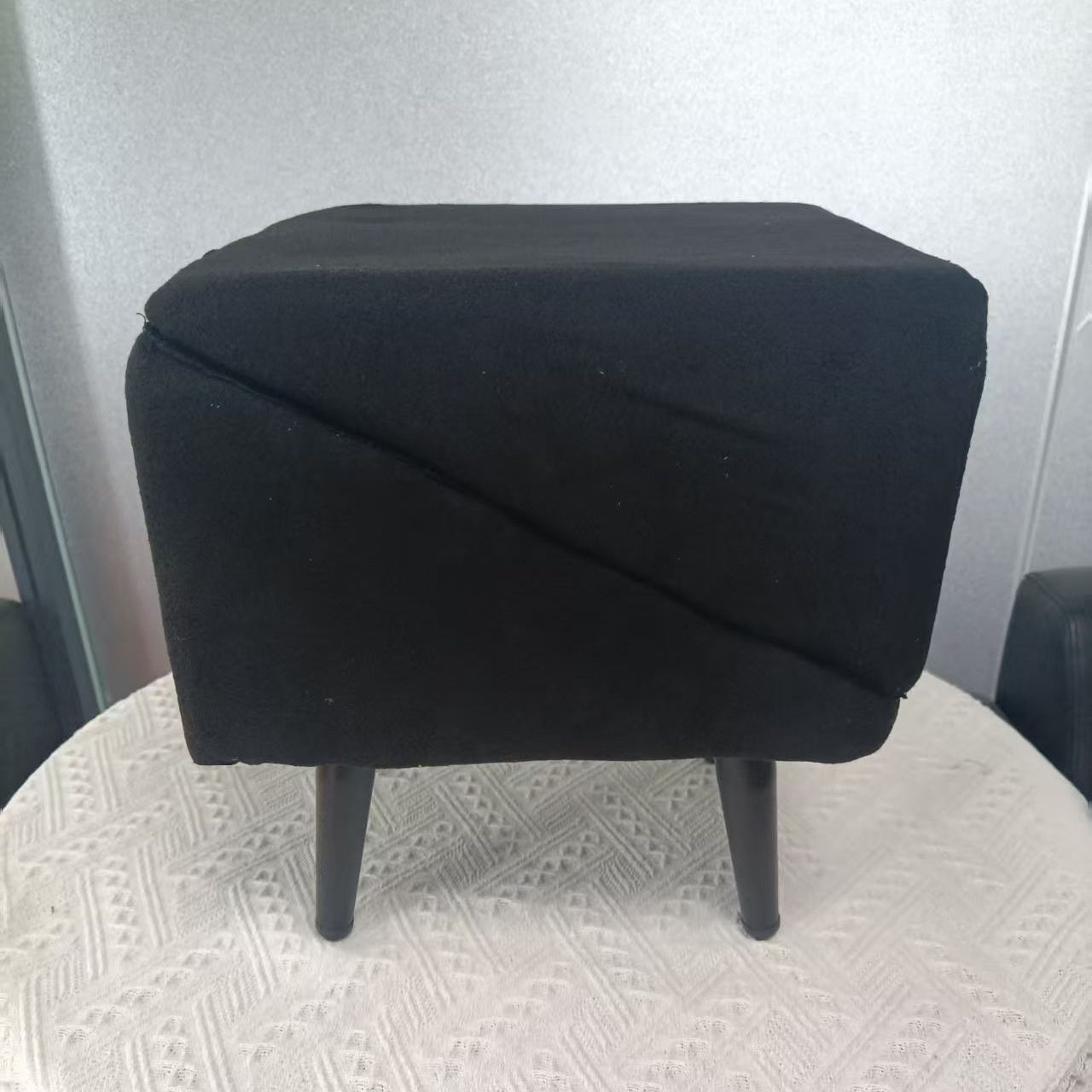 Simple Solid Color Pet Pedal Split Footstool
