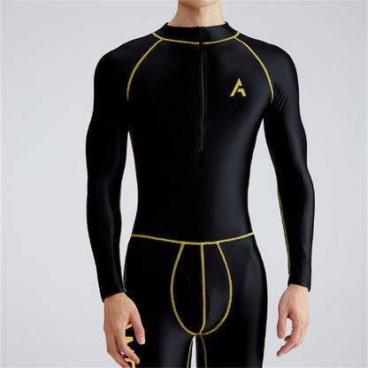 Solid Color Front Zipper Long Sleeve Nine Minute Pants Versatile Juice