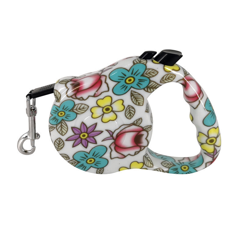 Multi-color Printing Pet Automatic Telescopic Tractor