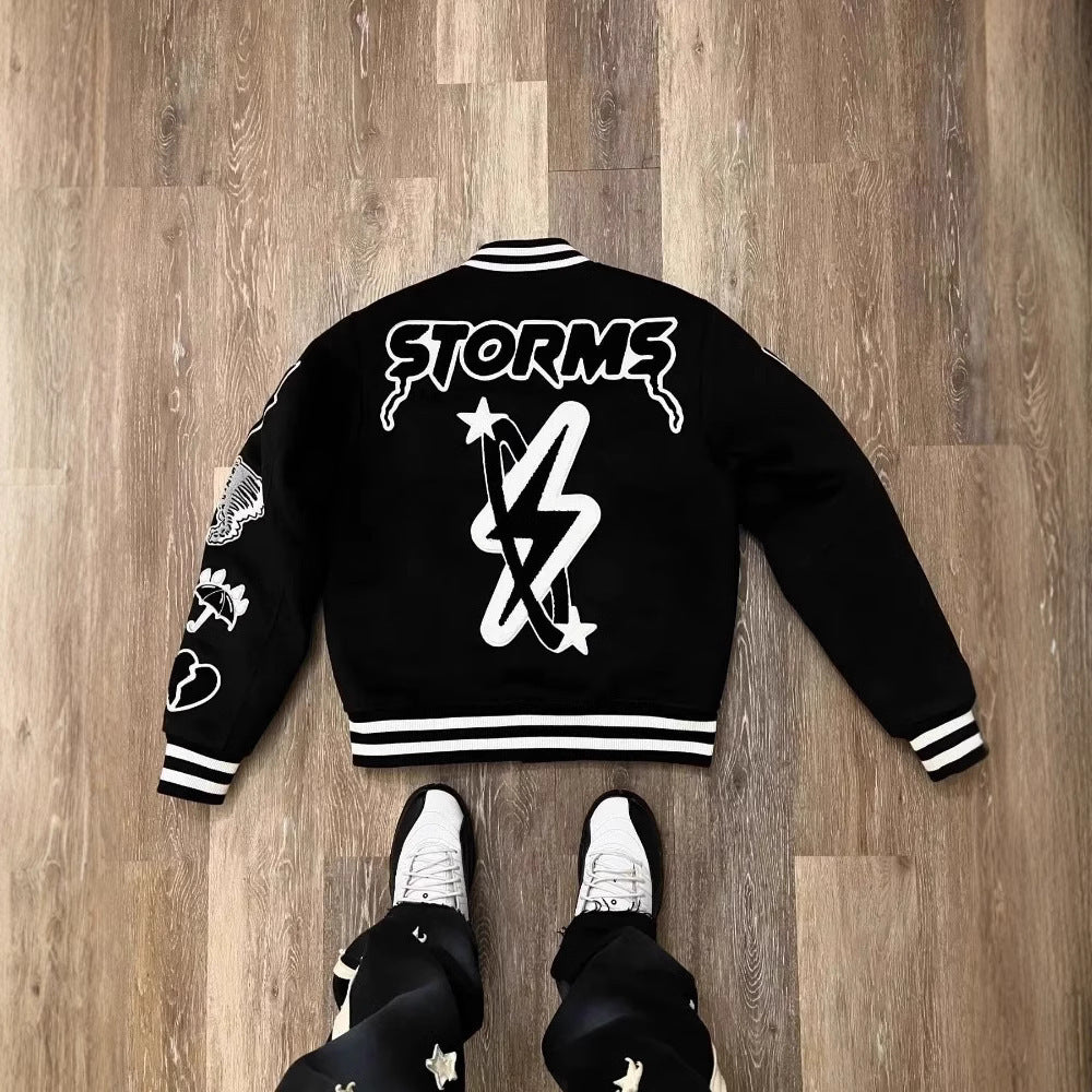 Loose Jacket Coat High Street Hip Hop