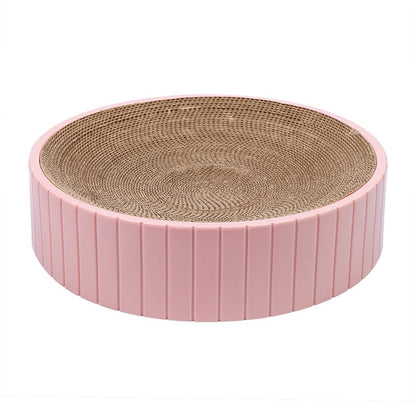 Cat Scratch Plate Round Pet Supplies