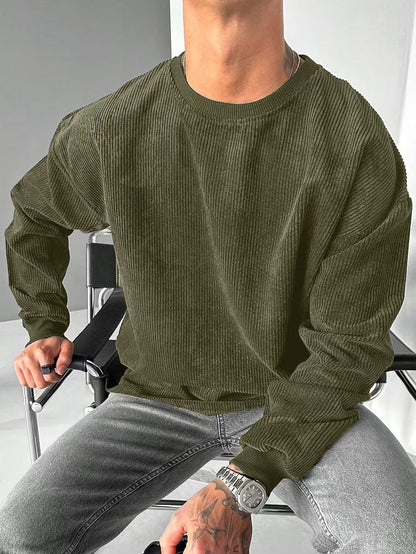 Casual Trends Round Neck Long Sleeve Sweater