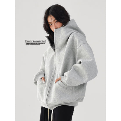 American-style Retro Street high-profile hooded sweater