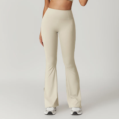 Outer Wear High Waist Wide Leg Hip Raise Yoga Pants