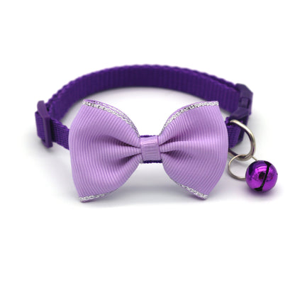 New Pet Bow Bell Necklace