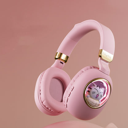 New Shiny Cute Cartoon Pet Wireless Headphones