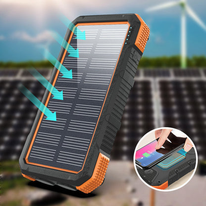 Fast-charging compass power bank
