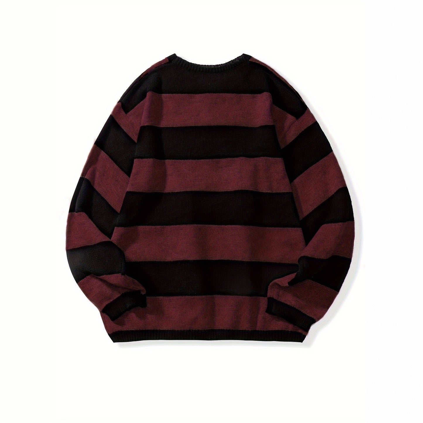 High-quality retro wool sweater, Knitwear Loose American