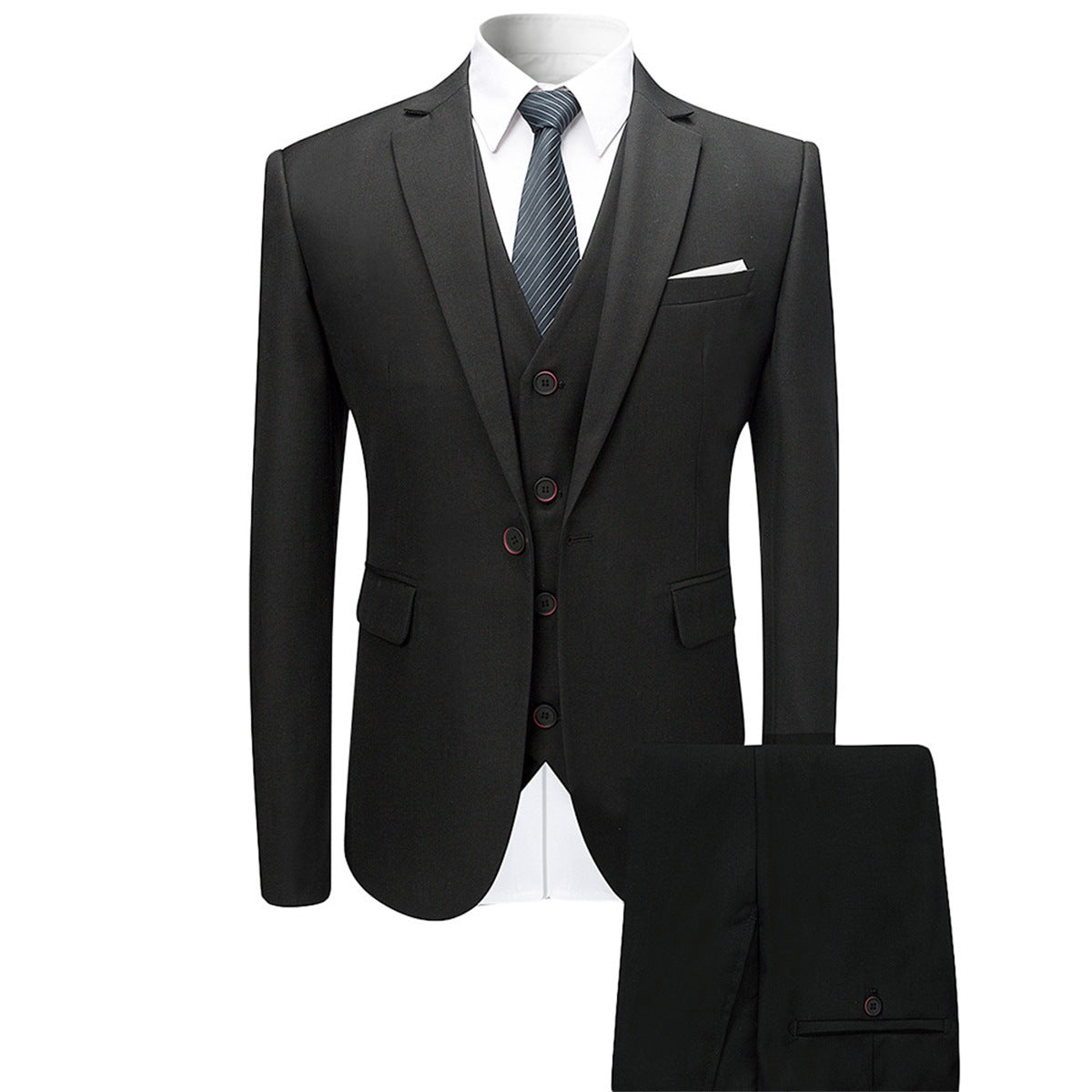 Men's three-piece suit, Fashion Slim Suit