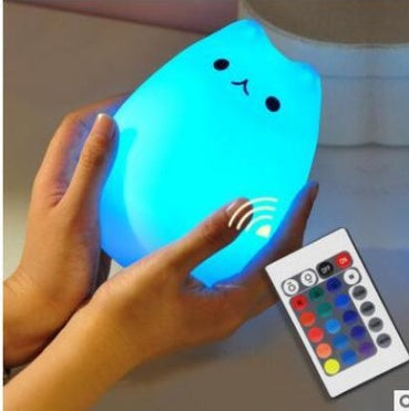 Meng pet colorful popular animal silicone lamp