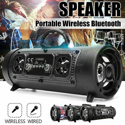 High-power portable waterproof wireless Bluetooth speaker
