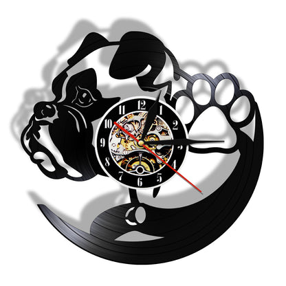 Lovely pet dog living room decoration clock