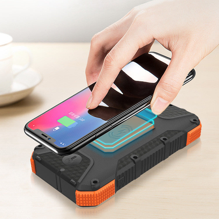 Fast-charging compass power bank