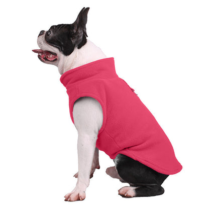 Polar fleece sweater for pets