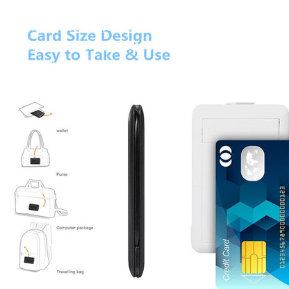 Multifunctional travel survival card, all-in-one data cable.
