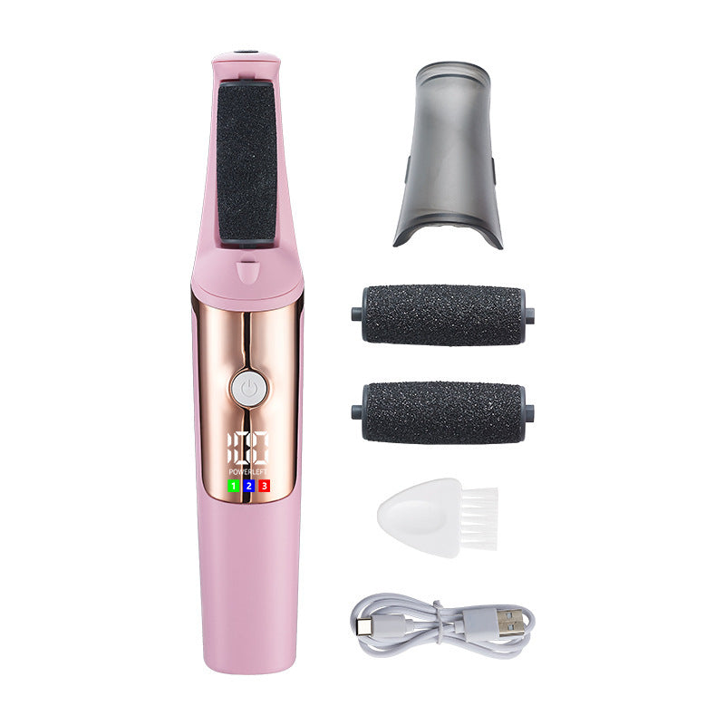 Electric Foot Grinder Automatic Foot Rubbing Calluses Removing Foot Pedicure Tool