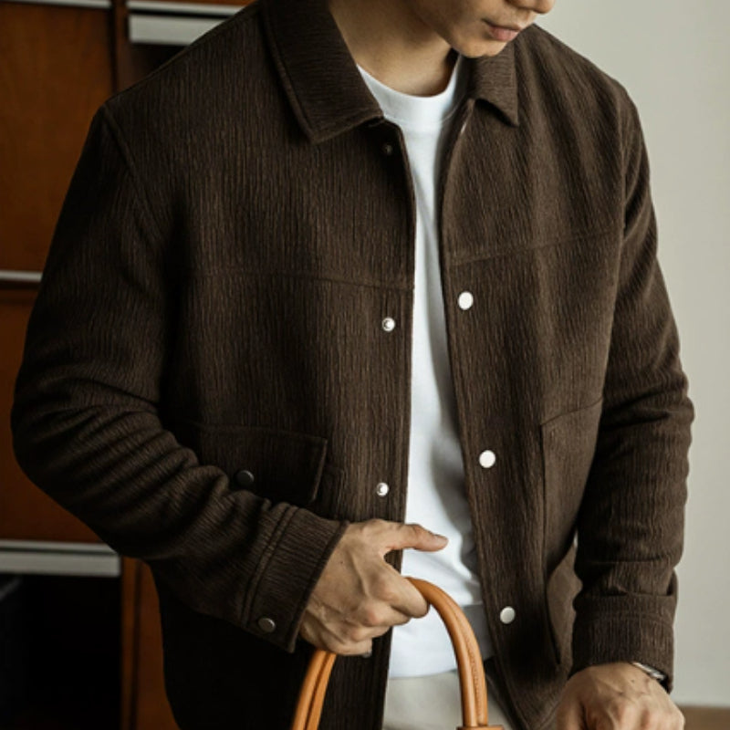 Men's High Texture Jacket for Autumn and Winter - New