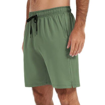 Summer High Elastic Quick-drying Fitness Shorts