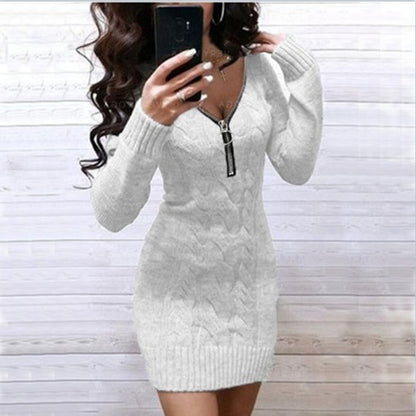 Women's European and American Knitwear Dress