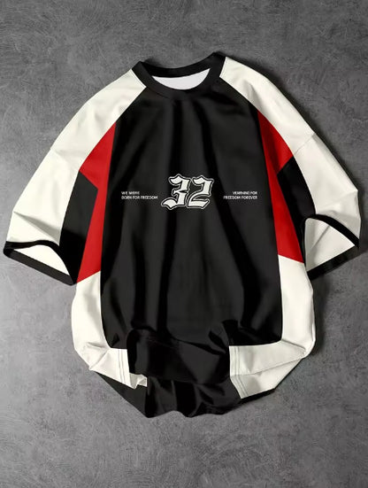 Men's Printed Short-sleeved T-shirt Summer Graphic