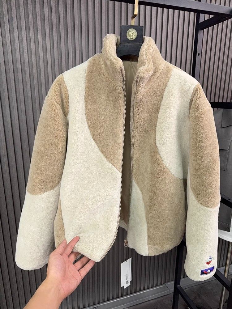 Men's Fashion Autumn and Winter Contrast Collar House