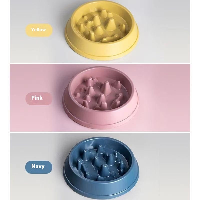 Thickened Practical Pet Slow Food Bowl