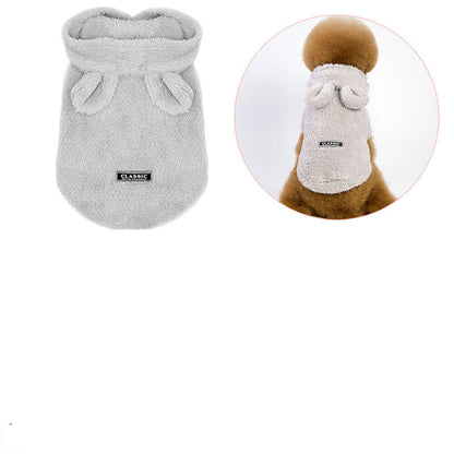 Plush cat clothes