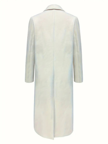 2025 New Women's Coat, Solid Color Coat, Essential For Autumn And Winter, Warm Coat 