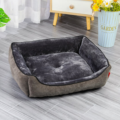 Pet Fashion Facecloth Simple Square Nest