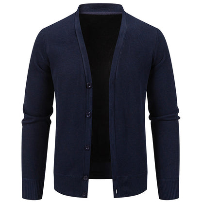 Simple, versatile warm knit sweater