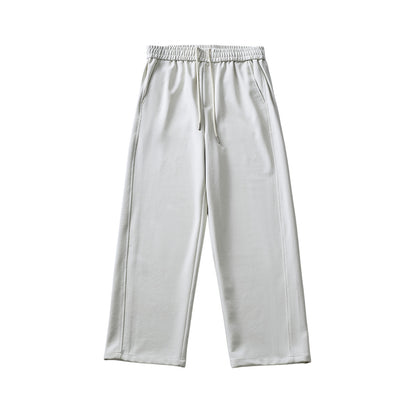 Summer Casual Pants Men's High-grade Loose Straight Lace-up