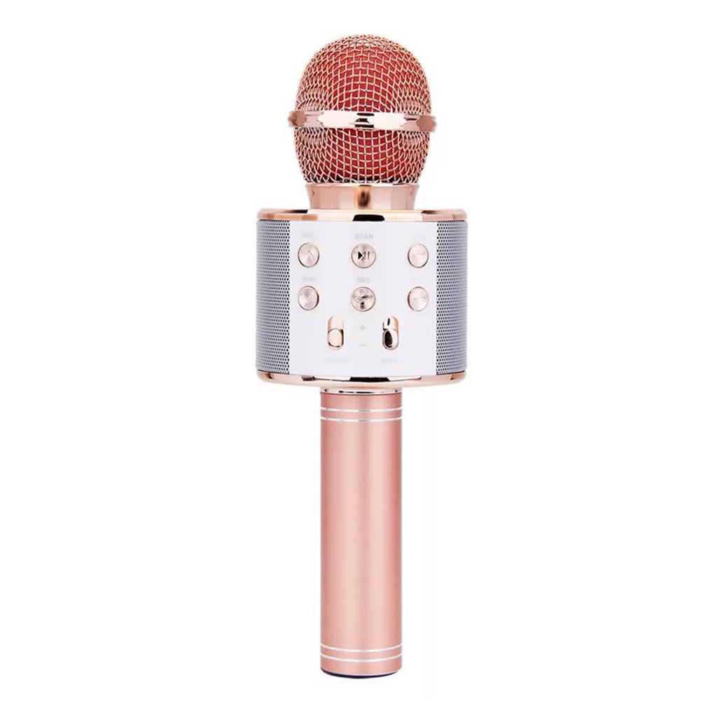 Bluetooth Wireless Microphone Mini Home Ktv For Music Playing Singing Speaker Player