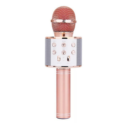 Bluetooth Wireless Microphone Mini Home Ktv For Music Playing Singing Speaker Player