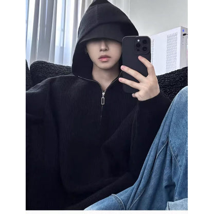 High-grade Knitted Baggy Coat Sweater
